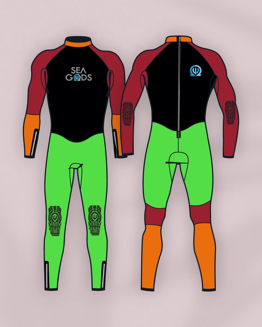 Long Wetsuit - Canggu Men’s Style