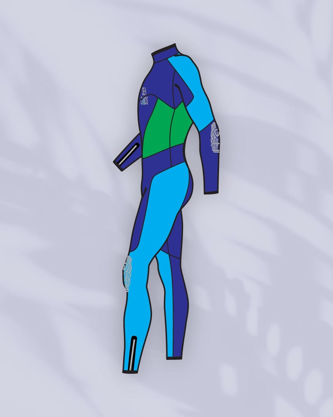 Long Wetsuit – Prainha Men’s Design