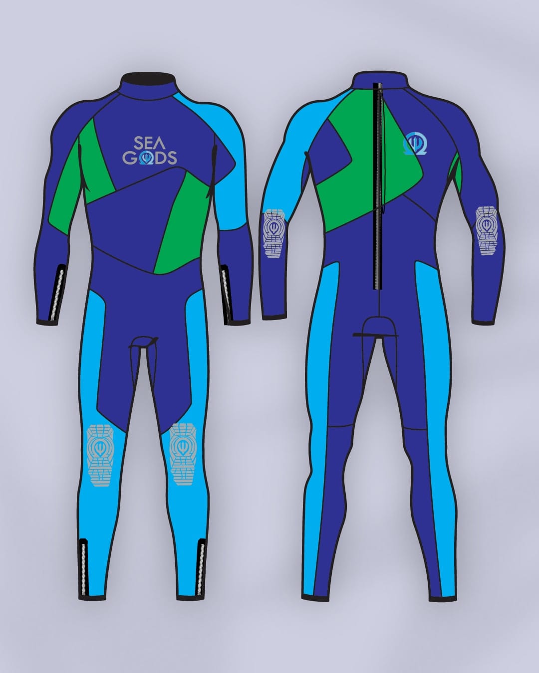 Long Wetsuit – Prainha Men’s Design