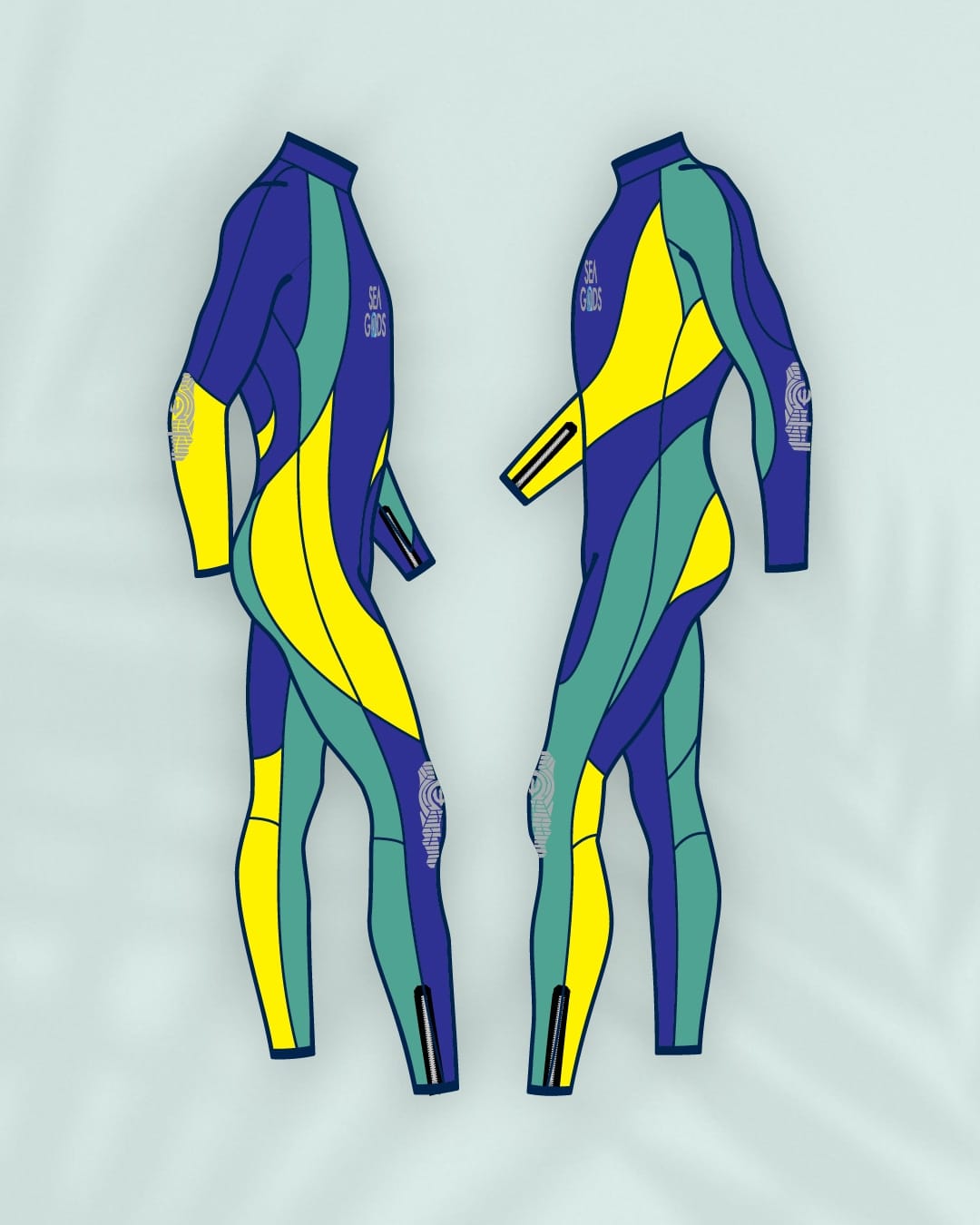 Long Wetsuit – Crushers Men Design