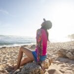Rash Guard – Flamingo Flora